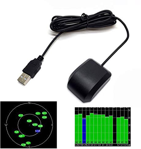 MASO USB GPS Receiver Vk-162 Remote Mount for Google Earth Raspberry Pi Linux Window WIshiot