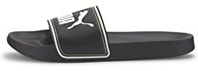 PUMA Unisex Adulto Leadcat Chancla, Puma Black Puma Team Gold Puma White, 40.5 EU