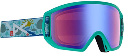 Anon Kinder Snowboardbrille Tracker 2.0, Größe:OneSize, Farben:Checkers/Blue Amber