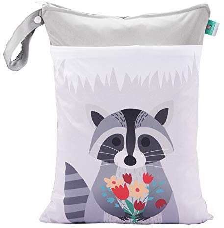 Maeau Wetbags für Stoffwindeln Windeltasche Wickeltasche Baby Wetbag Organiser Beutel Nasstaschen Kindergarten Nassbeutel Wiederverwendbare Wetbag Waschbar Gym Bag