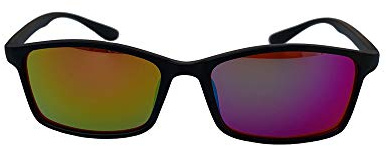 KLgeri Lunettes correctrices légères colorées - Rouge et vert