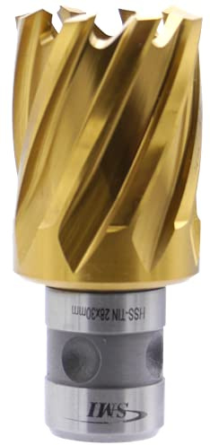 SMI HSS TiN Kernbohrer 28 mm Drm. Schnitttiefe 30 mm, Aufnahme FEIN Quick-In Schaft