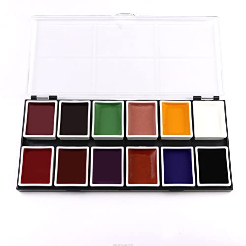 Alcohol-based bodyPainting - Skin Illustrator FX - 12x Base colors (12x8g)