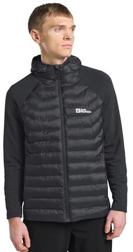 Jack Wolfskin Herren Routeburn Pro Hybrid M Jacket, Schwarz, XXL EU