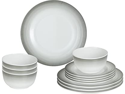 BRUNNER 0830148N.C5S Campinggeschirr Set für 4 Personen, Midday Astralys, 12 Stück