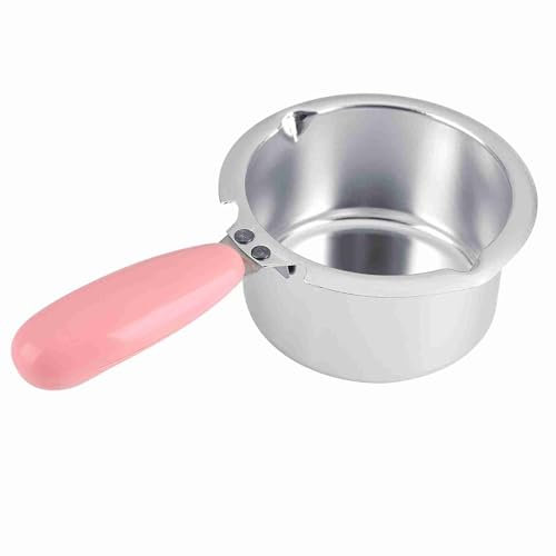 Cryfokt Schokoladenschmelztopf, Küchenwerkzeug, Schokoladenschmelzmaschine, Süßigkeitenschmelztopf, Butter, Süßigkeiten, Backen Zum Schmelzen von Schokolade (Rosa)