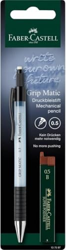 Faber-Castell Druckbleistift Grip Matic 1375 0,5 mm plus 12 Minen BC