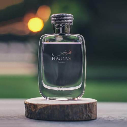 Hawas For Him Eau de Parfum, Fragancia Oriental Masculina, Notas Cítricas y Acuáticas, 100ml