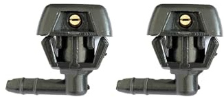 BBWUQIU Rociador Parabrisas Compatible con Fiat para Qubo para Fiorino 2008-2020 para Doblo 2000-2021 Boquillas Lavaparabrisas Delanteras 735277664 6438J0