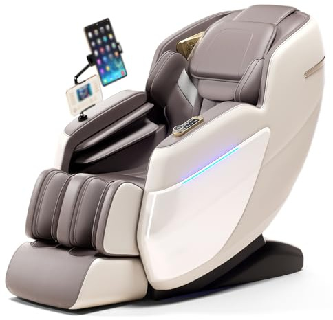Massagestol Med SL-spår Och Airbags För Hela Kroppen, En Lyxig Massagesoffa Som Passar För Hemmabruk.(Noir)