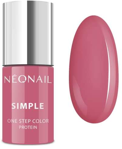 NÉONAIL Rosa Xpress UV Nagellack 3In1 Simple One Step Color Protein Cheerful 7814-7, 7.2 ml