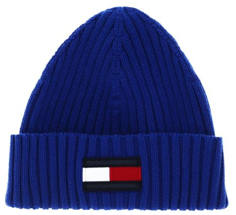 Tommy Hilfiger Mütze Big Flag Beanie Cobalt blau