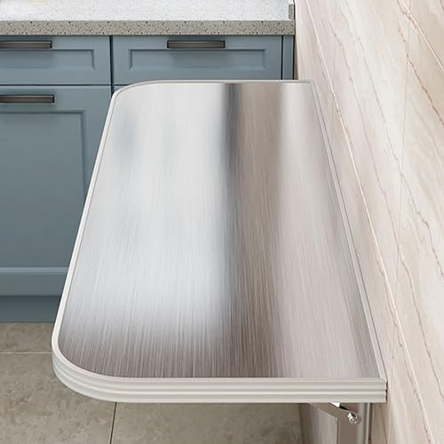 Wandtisch Klappbar,Kleiner Wandklapptisch,Wandklapptisch Wetterfest,Kleiner Herunterklappbarer Esstisch Werkbank-Schreibtisch,mit Zubehör,Für Küche Schlafzimmer Arbeitszimmer. ( Size : L90*W40cm )