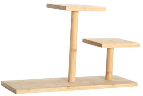Yardenfun Bambus Pflanzenständer Stabil Leichter Blumenständer Für Innen Und Außen Vielseitig Einsetzbar Balkon Terrasse Wohnzimmer Natürlicher Multi-tier Blumentopf Halter Dekoratives Pflan