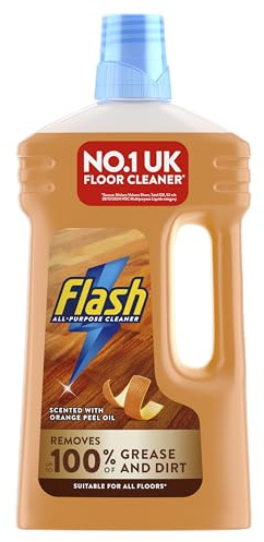 FLASH LIQUID ALL PURPOSE WOOD ORANGE 1L