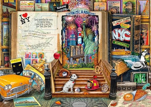 Schmidt 58598 Erinnerungen an New York Puzzle, 1000 Teile | Aimee Stewart