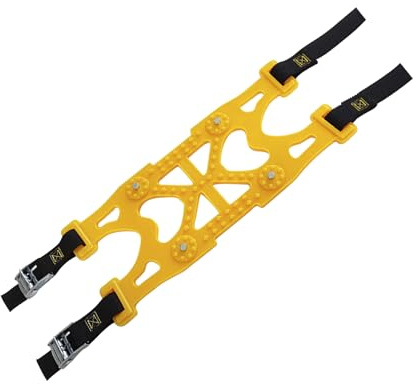 Tire Chains for Cars | Anti-Skid Tire Chains for Snow and Ice - Adjustable Vehicle Equipment Safe Driving Dupplies for Cold Weather Truck Minivan Pickup Sedan Caravan
