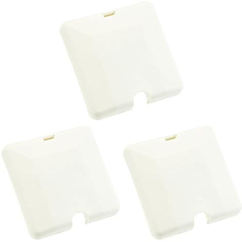 Schneider Electric Merten Herdanschlussdose mit Deckel und Schnappverschluss, Unterputz, IP20, polarweiss, Artikelnummer 520427, 3 Stück