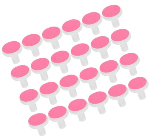 ELAYARD Lime à Ongles Électrique Bébé 24 Pièces Têtes de Meulage en Plastique et Papier de Verre Adaptées aux Nourrissons et Tout-Petits Faciles à Installer