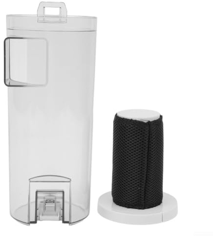 Besshepplo Pattumiera con filtro HEPA in plastica ABS per aspirapolvere portatile Deerma DX700 DX700S DX700Spro, parte di ricambio facile da smontare e pulire per una migliore qualità dell'aria e