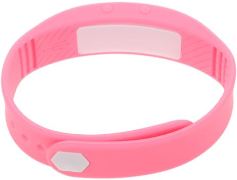 SHINEOFI 3 Juegos Pulsera Inteligente para Actividad Física con Podómetro y Contador de Pasos, Resistente al Agua Ip65, Batería de 50mah y Diseño en Plástico Rosa para Hombres y Mujeres