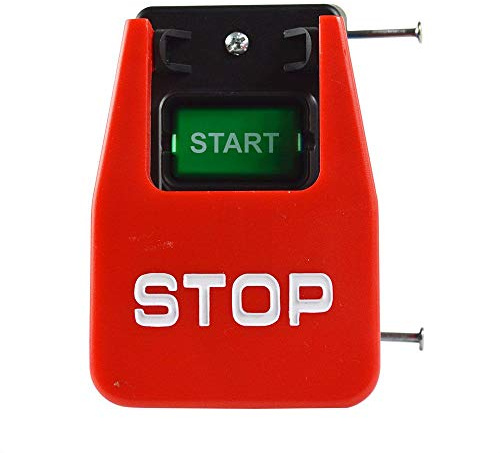 Big Horn 18806 Large Table Saw Push Button Switch with Emergency STOP Cover