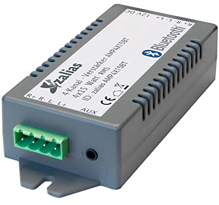 Lyndahl Bluetooth 4-Kanal + AUX Verstärker AMP4X15BT