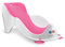 Angelcare Fit - Sdraietta da bagno per bambini, ergonomica e sicura, da 0 a 6 mesi, colore: Rosa