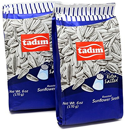 Tadim Semi di girasole 170 g New Date (extra salato, confezione da 2)