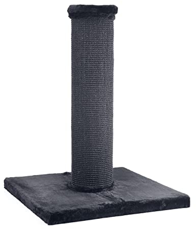 CanadianCat Company | Kratzbaum große Katzen Scratchpost XXL Kratzstamm | anthrazit | ca. 19cm Säulendurchmesser | 55 x 55 x 80 cm