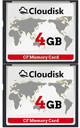 Cloudisk Pack von 2 Compact Flash Card (4GB)