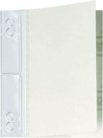 DURABLE Heftstreifen FILEFIX® MAXI, selbstklebend, 60 x 100 mm, transparent (50 Stück), Sie erhalten 1 Packung á 50 Stück