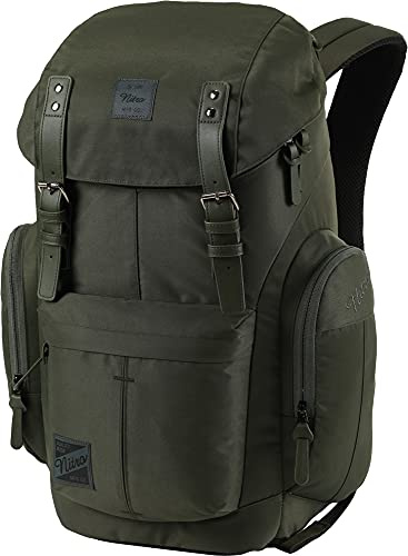 Nitro Daypacker Alltagsrucksack im Retro Look mit Gepolstertem Laptopfach, Schulrucksack, Wanderrucksack oder Streetpack, 32 L