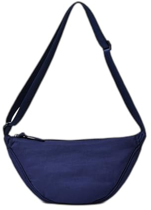 Borsa a Tracolla,Borsa a Tracolla per Donna Borsa a Tracolla Piccola in Nylon a Mezzaluna Morbida Borsa a Tracolla Casual Borsa a Tracolla Zaino a Tracolla