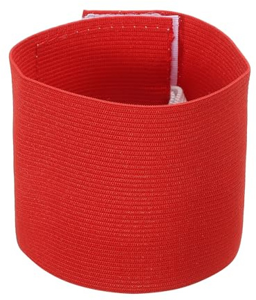 PATIKIL Fußball Kapitänsbinde, Nylon Unisex Elastische Armbinde Verstellbar für Jugendliche und Erwachsene