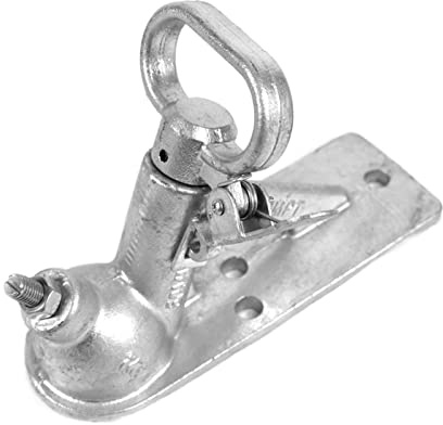 Hitch 2000KGS 4 Holes Casting Trailer Coupler Coupling AU Style Connector Fits 50mm Hitch Ball RV Camper Caravan Accessories Parts for Pickup Trucks