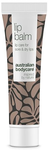 Lippenbalsam für trockene und schmerzende Lippen von Australian Bodycare - Spendet Feuchtigkeit und pflegt intensiv rissige Lippen | Natürliche Inhaltsstoffe