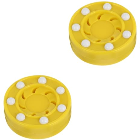 PAMINGONO 2stücke Roller Hockey Für Professionelle Trainingsspiele Geeignet Für Männer Und Frauen Für Inline Und Straßenhockey Optimiert Für Präzise Schüsse Glatten Oberflächen