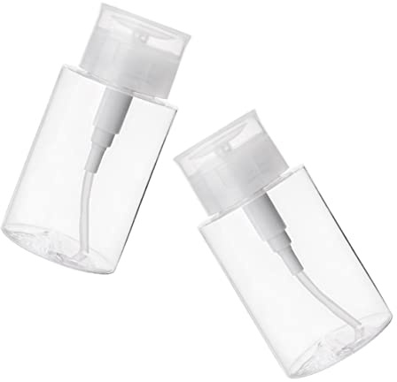 DECORNIJIA 2pcs Sub-packing Bottle Pet Bottle Travel Liquid Dispensers Cleansing Water Holder for Spray Water and Salad Dressing