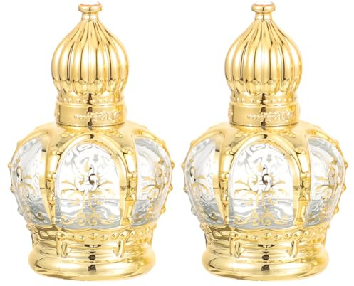 BESPORTBLE Anointing Oil Bottles Holy Water Bottle Prayer Botellitas Catolica Holly Container Empty Glass Church 2 Pcs 10ml Refillable Essential Containers Catholic 6. 30x3. 50x3. 50cm
