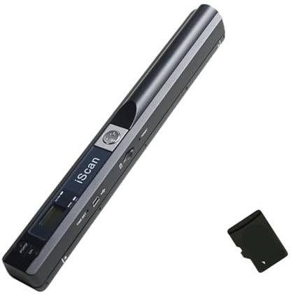 Document Scanner, Portable New Creative Handheld Mobile Document image A4 hand Scanner 900DPI USB2.0