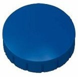 50x Magnete, Farbig Ø 32mm, Haftmagnete für Whiteboard, Kühlschrankmagnet, Magnettafel, Magnetwand, Magnet Rund (50er Set | Ø 32mm, Blau)