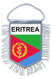 Akachafactory Wimpel mini Flagge Fahne flaggen miniflagge Eritrea