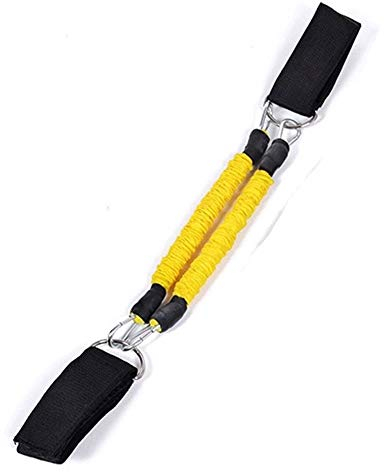 Alivoda Bande Élastique Fitness , Bandes de Résistance Aux Chevilles Outil Entraînement de Vitesse Agilité pour Football Basketball Taekwondo Yoga Boxe Kickboxing Karaté