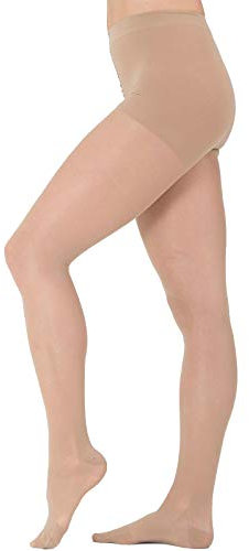 Medi® Calze X Lei Compressione Graduata 140 Denari 18 mmHg Elastica (Taglia IV, Naturale)