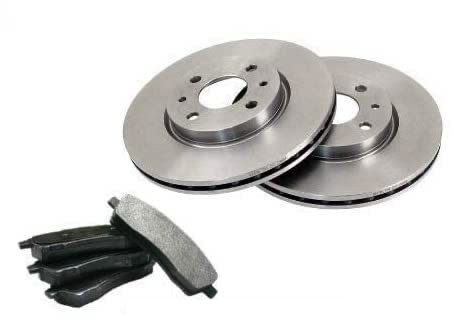 COPPIA KIT DISCHI FRENO + PASTIGLIE ANT. TOYOTA AYGO tutte le versioni