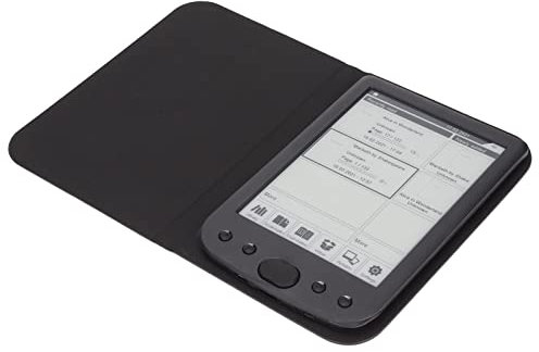 Bewinner 6inch Portable EReader, 512MB 8GB E Ink Book Reader, Résolution 800x600 HD HD Ink Screen avec étui de Protection, Confortable comme Un Livre Papier pour la Lecture