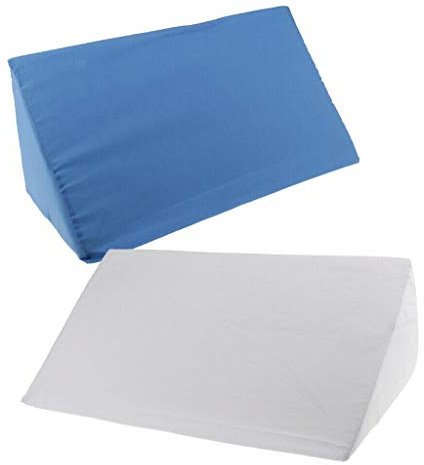 Dasertoe 2 Piezas Serie Almohada de Cuña Cama de Espuma de Reflujo Ácido Cojín de Elevación Almohada Soporte de la Pierna Trasera