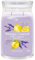 Yankee Candle Signature Duftkerze ; große Kerze mit langer Brenndauer „Lemon Lavender“ ; Soja-Wachs-Mix