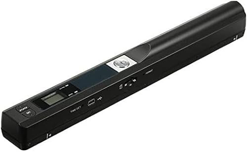 Irfora Digitalizzatore portatile, Scanner portatile di documenti Scanner di documenti portatile in formato A4, JPG e PDF 300/600/900 DPI